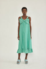 🌼Spring/Summer 2023 - 🎀 Bow dress - Retro green