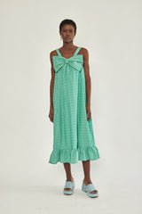 🌼Spring/Summer 2023 - 🎀 Bow dress - Retro green