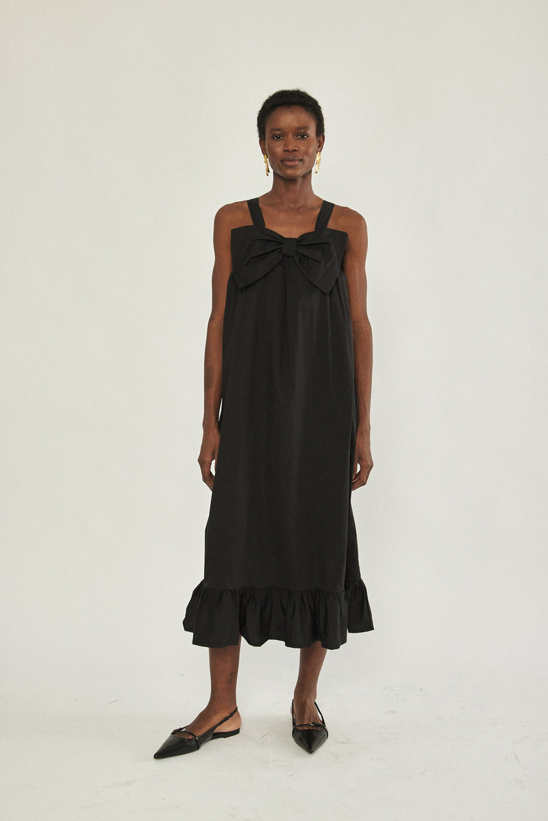 🌼Spring/Summer 2023 - 🎀 Bow dress - Black