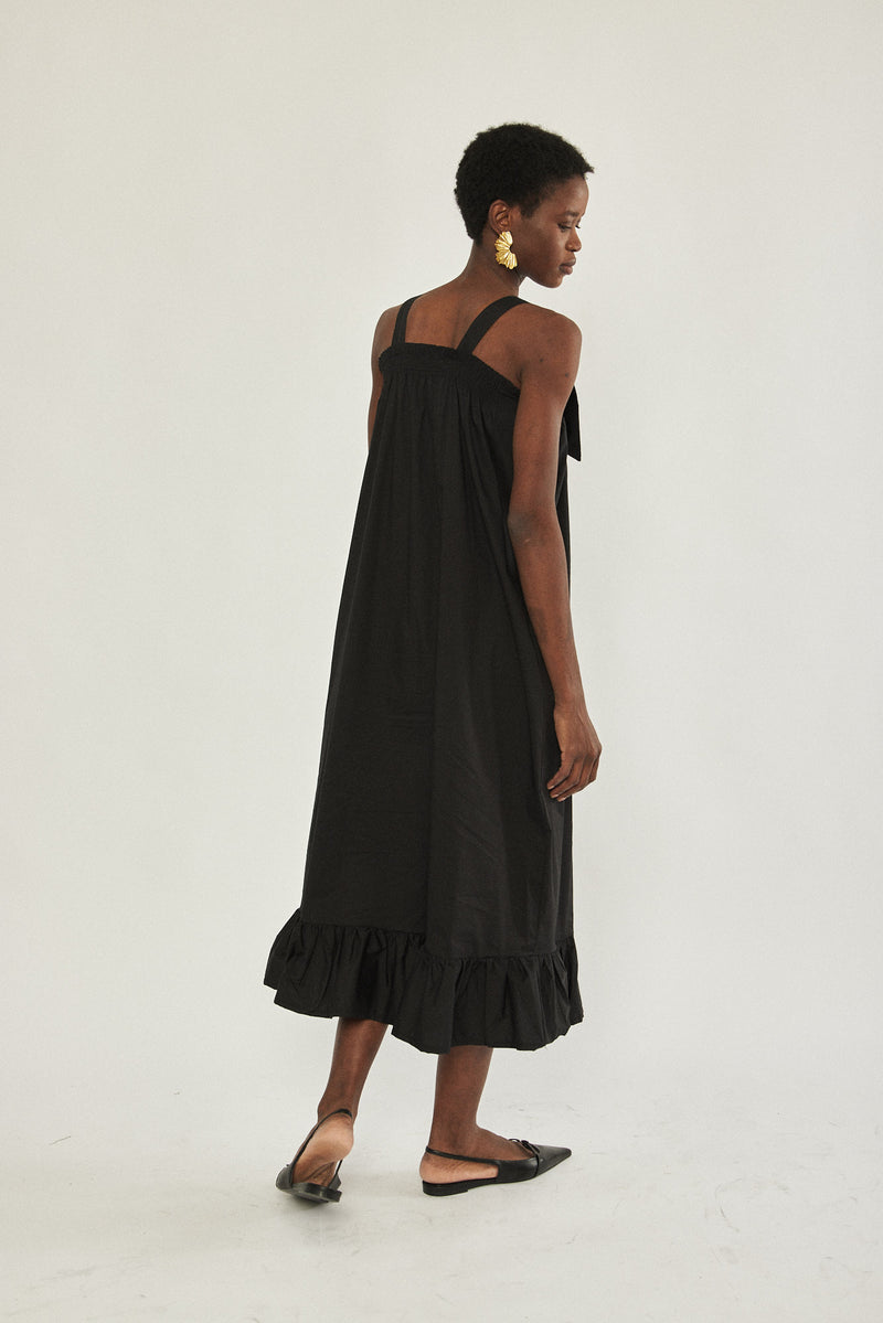 🌼Spring/Summer 2023 - 🎀 Bow dress - Black